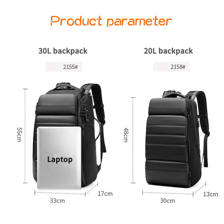Large capacity backpack