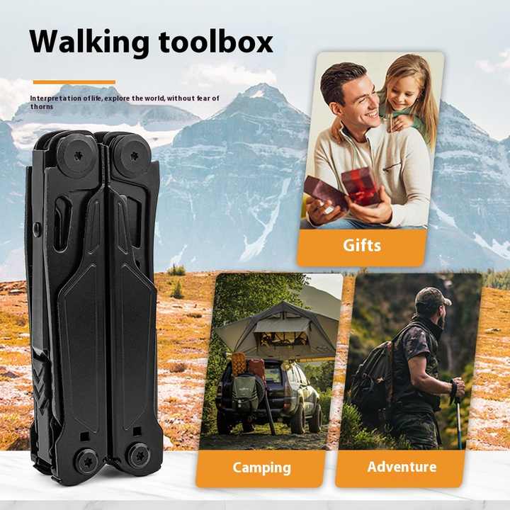 17-in-1 Multi-Tool Pocket Knife for Camping and Outdoor