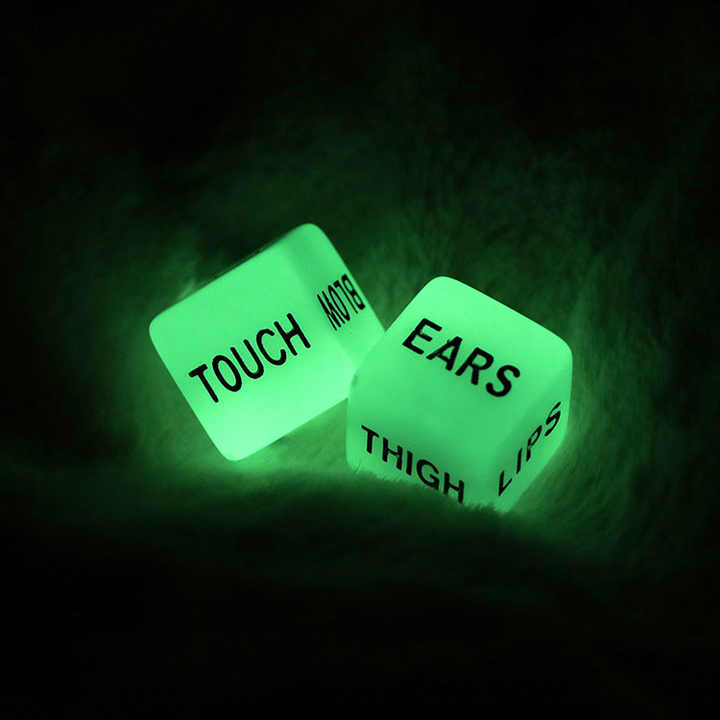 Glowing Love Dice