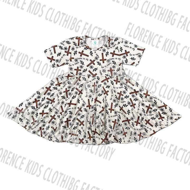 Casual Dress for Baby -كاجوال جديد للبنات الصغيرات