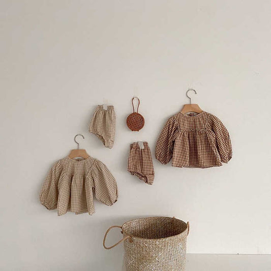 Baby Girl Clothes Set Spring Fall Rompers