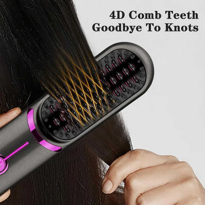 hair straightening brush