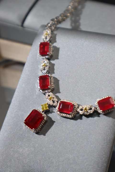 ruby necklace