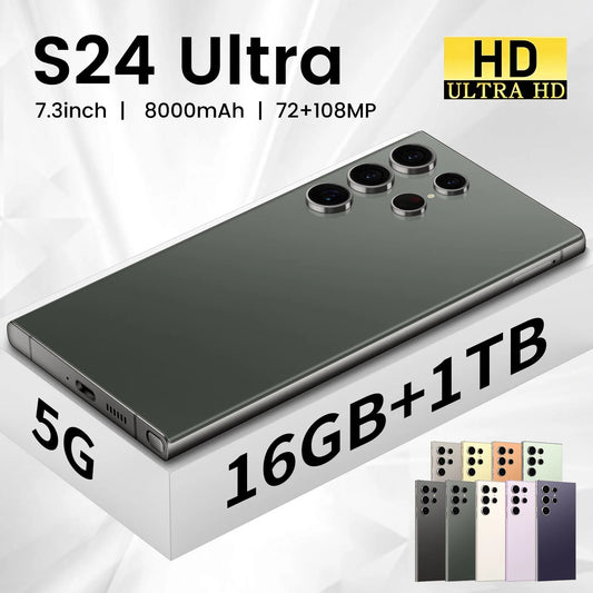 Smartphone 16GB+1TB Android 13 - Android 13 Mobile Phones, 5G Unlocked Mobile Phones