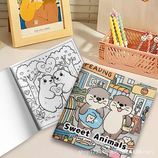 دفاتر تلوين للكبار بأسلوب الجرافيتي