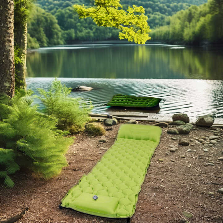 مرتبة نوم خفيفة الوزن وقابلة للطي . Lightweight, foldable sleeping mattress