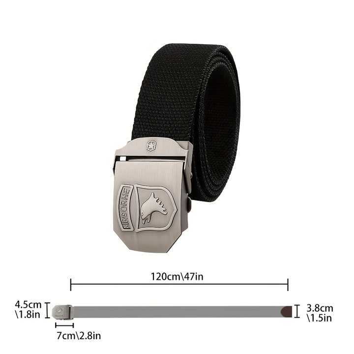 Men's inner waist belt made of polyester,