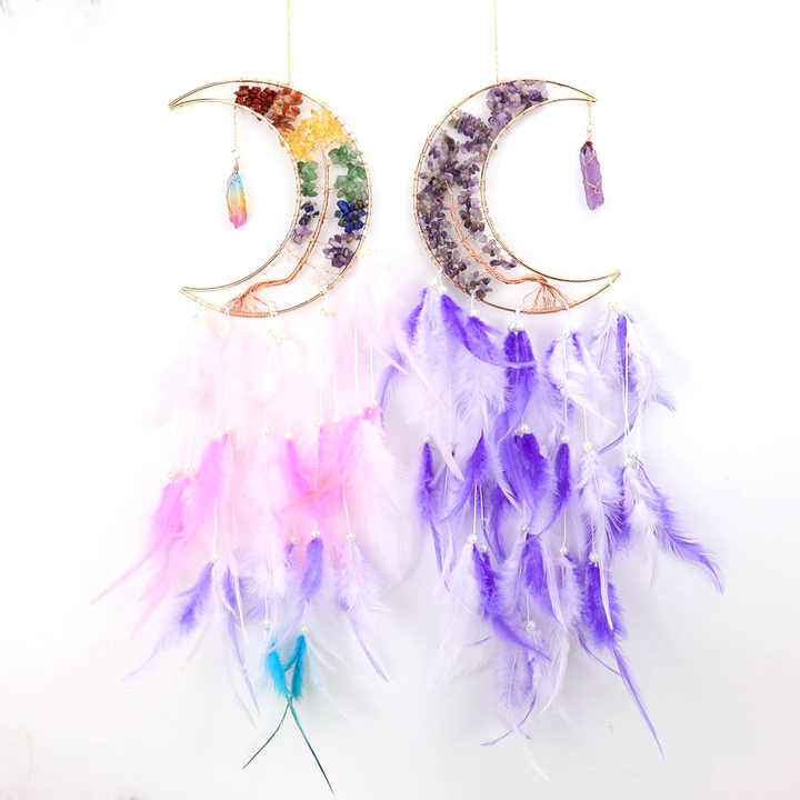 Handmade Home Decor Gift Moon- شكل قمر