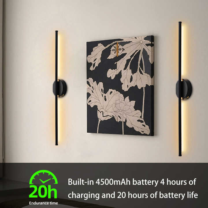 Wireless wall lamp