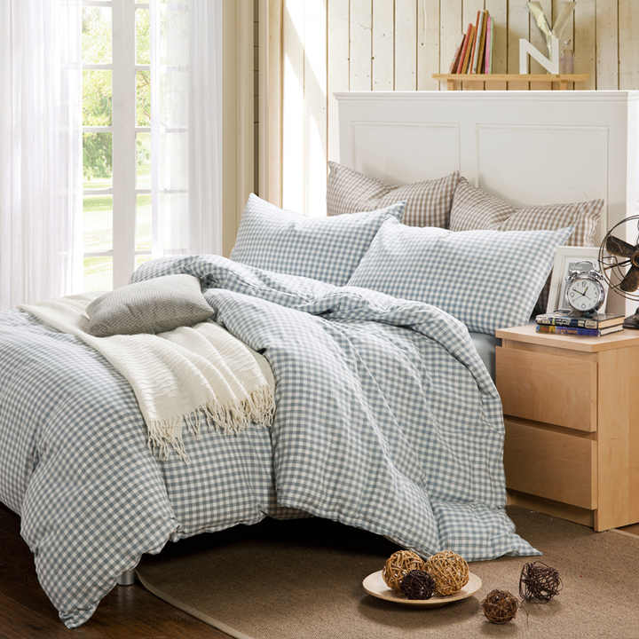 لحاف الدافئة المنزل الكتان غطاء السرير طقم سرير Wholesale Quilt Warm Home Linen Bed Cover Bedding Set