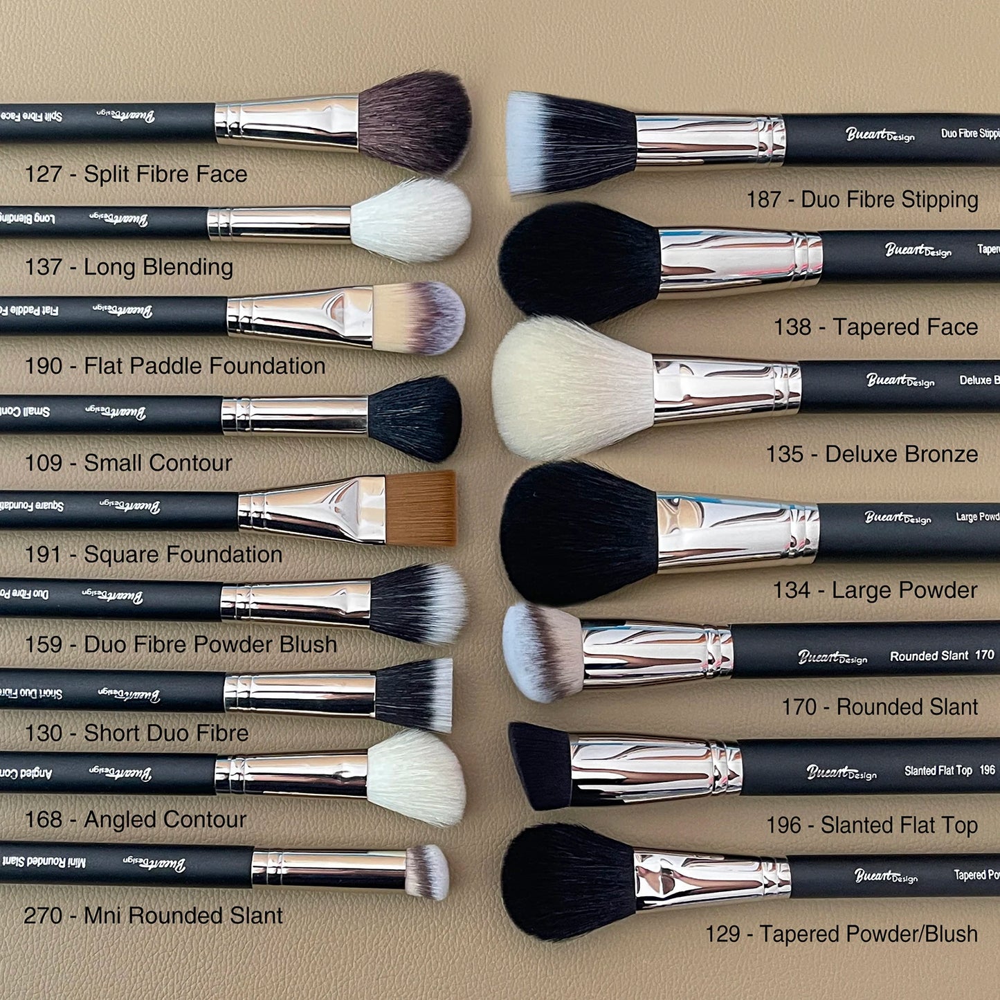 makeup brush set