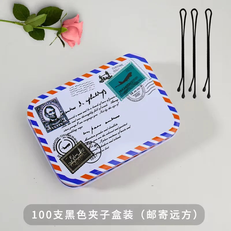 black korean hairpins