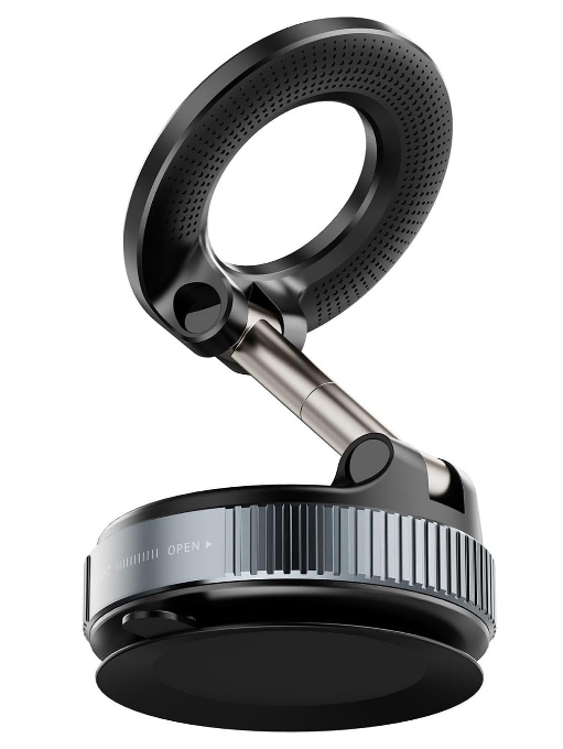 Rotatable Vacuum Suction Cell Stable Glass Rotating Degree with Air Suction Mobile Car Desk Holder,