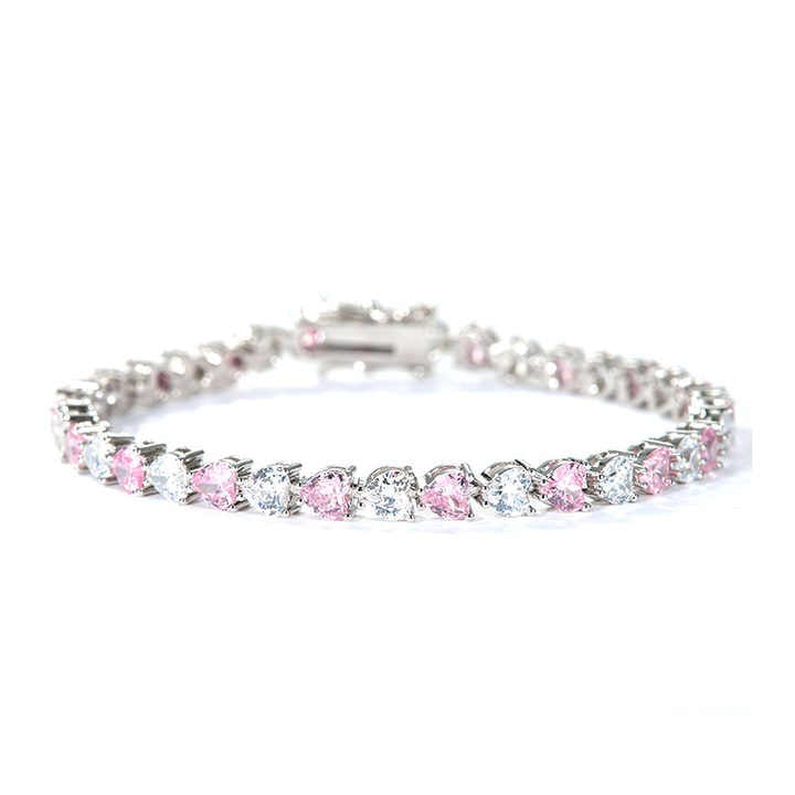 Plated tennis bracelets