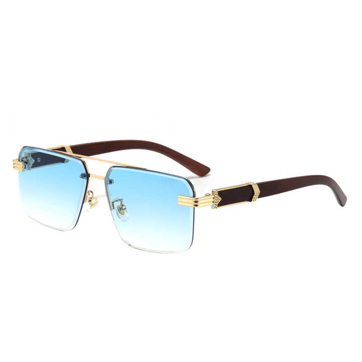 transparent metal frame