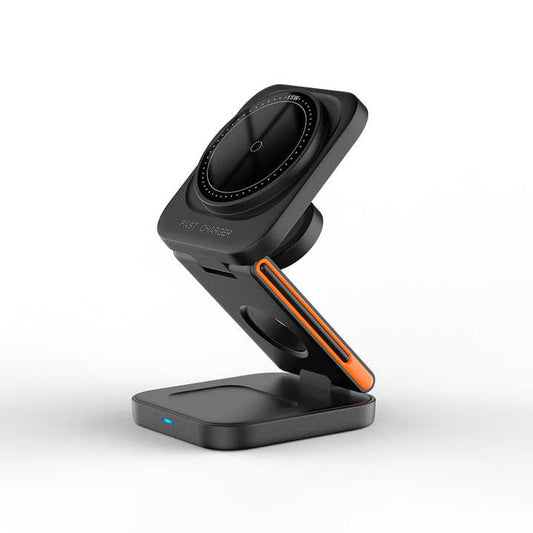 Magnetic portable battery.