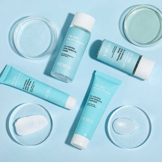 علامة تجارية خاصة، منتجات عضوية لتهدئة الوجه اطقم العنايه