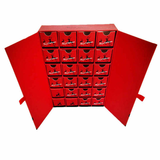 صناديق هدايا مصنوعة يدويًا-Handmade Christmas Countdown Day Boxes