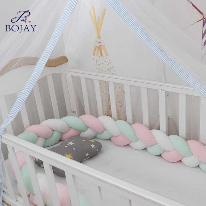 Pink Blue Gray White Newborn Baby -سرير أطفال حديث الول ا