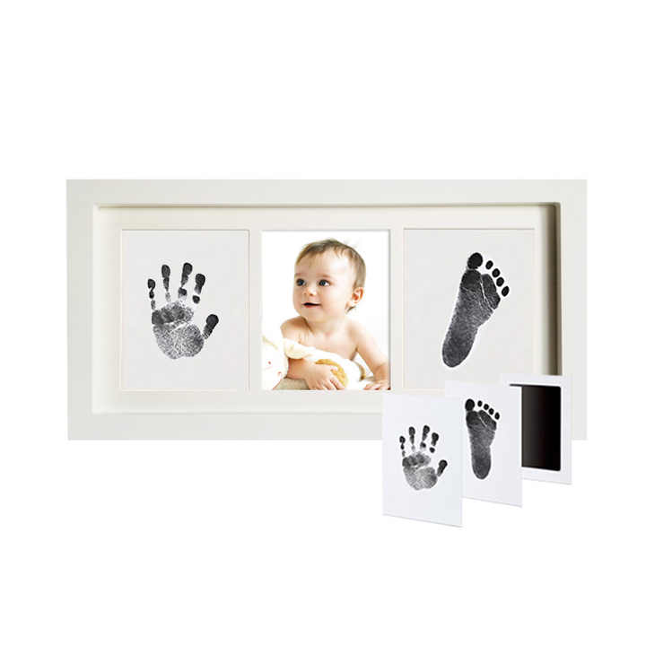 Baby Handprint Ink Pads, Safe Non-Toxic Ink Pads for Newborn Baby Showers and Keepsake Paw Prints