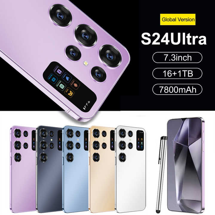 Smartphone l High Quality S24+ Ultra 5G Smartphone Unlocked Mobile Phones Mobiles Android 13.0 Cell Phone Smartphone l High Quality S24+ Ultra 5G Smartphone Unlocked Mobile Phones Mobiles Android 13.0 Cell Phone