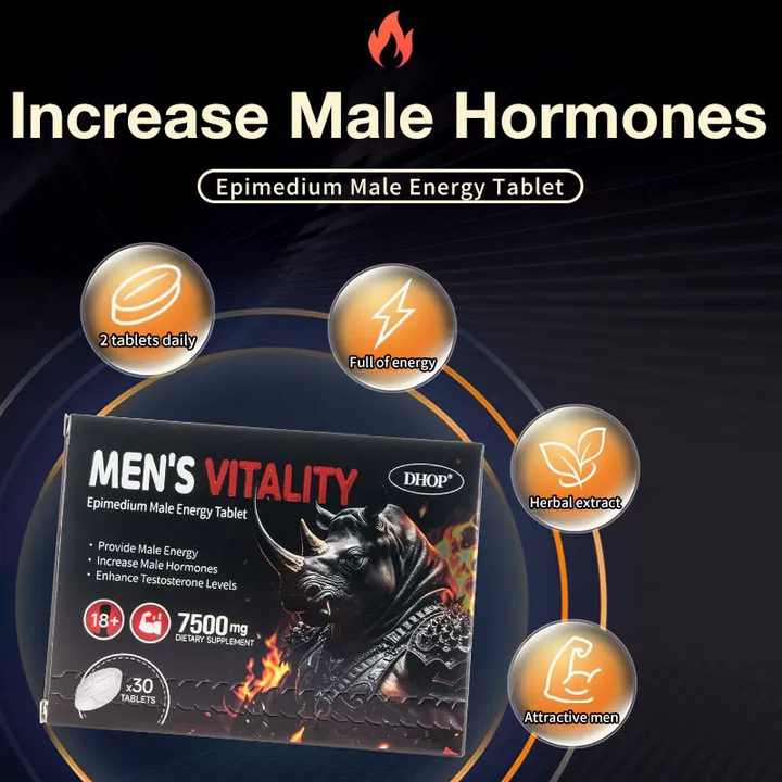 Ginseng Maca Herbal Tablets Natural Male Enhancement for Long-Lasting Hard Erections Improved Stamina Sperm Health