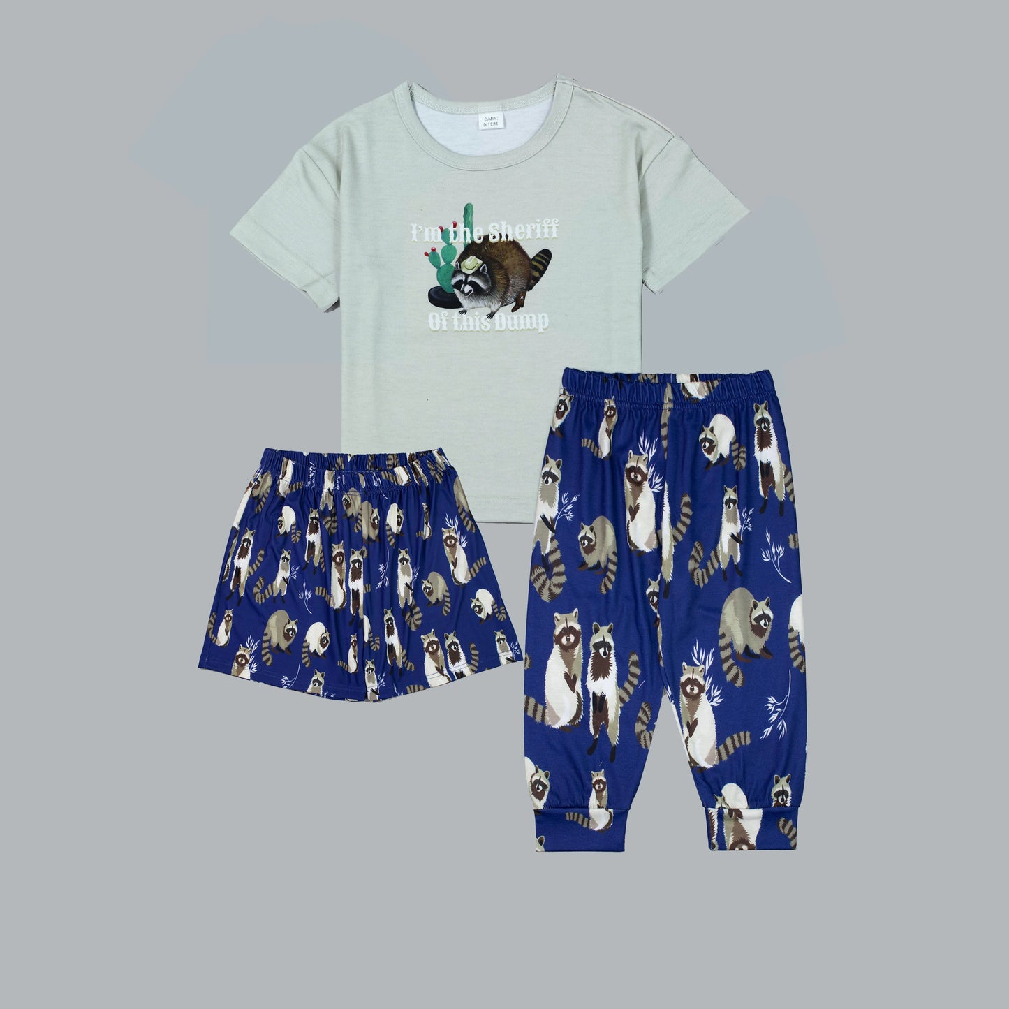 بدلات نوم اطفال شورط