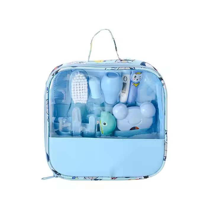 مجموعة رعاية الطفل 13 قطعة من مجموعة رعاية الطفل مع مشط لحديثي الولادة 13 Piece Baby Care Set Baby Care Kit with Comb for Newborns