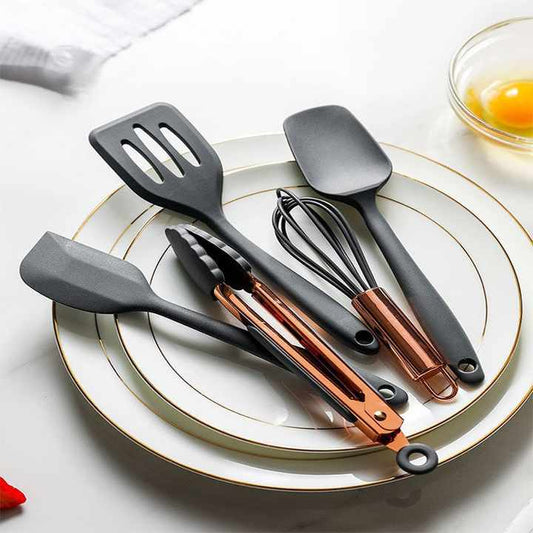 مجموعة ملاعق سيليكون- silicone spoon set