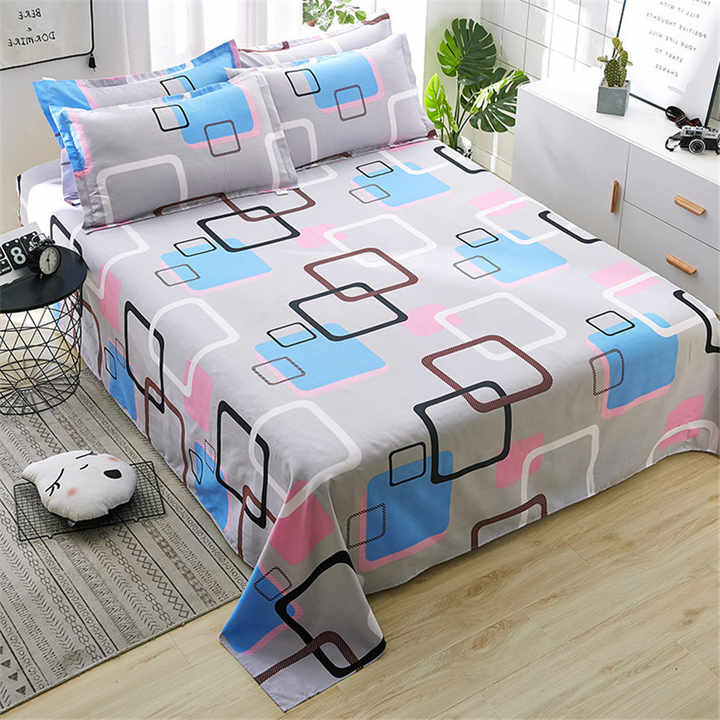 Sheets Chart Includes Square Shape + Pillowcase 3-Piece