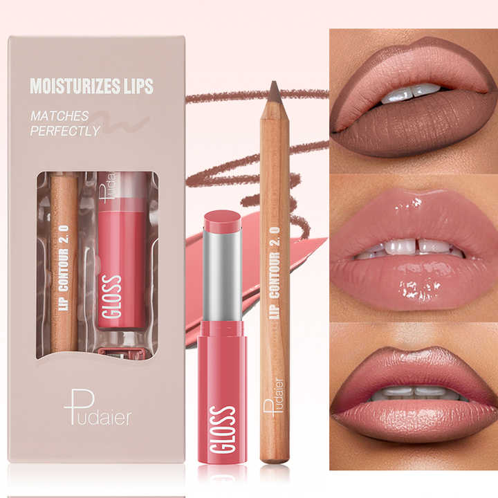 Lip makeup set