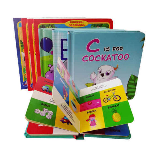 كتاب بغلاف مقوى ذو قوة مخصصة حسب الطلب من المصنع مطبوع للأطفال Factory Printed Custom Hardcover Book for Children