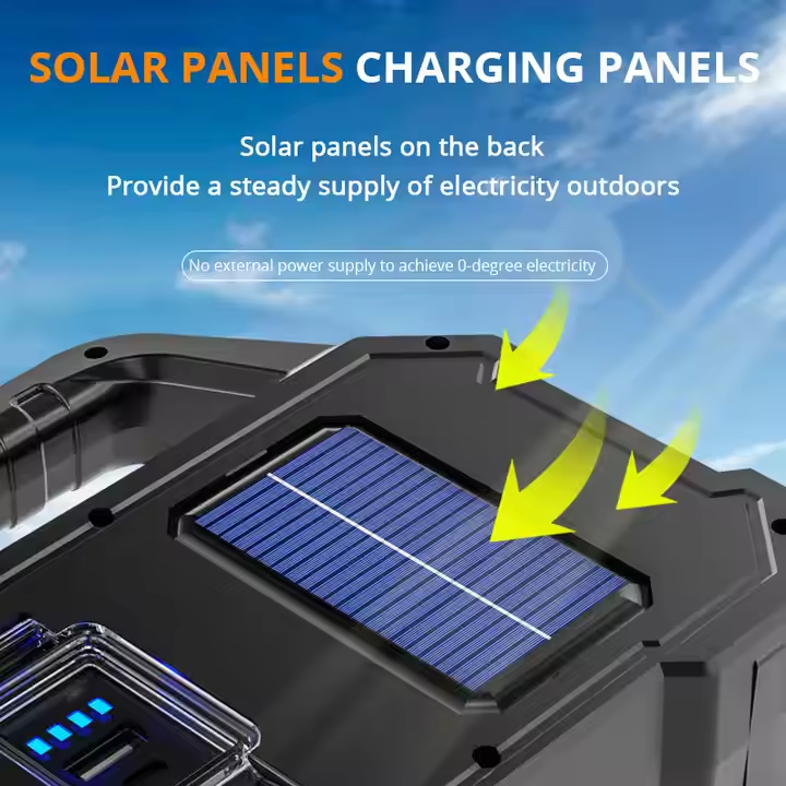 Power Bank Solar Charge Waterproof بنك الطاقة، شحن بالطاقة الشمسية