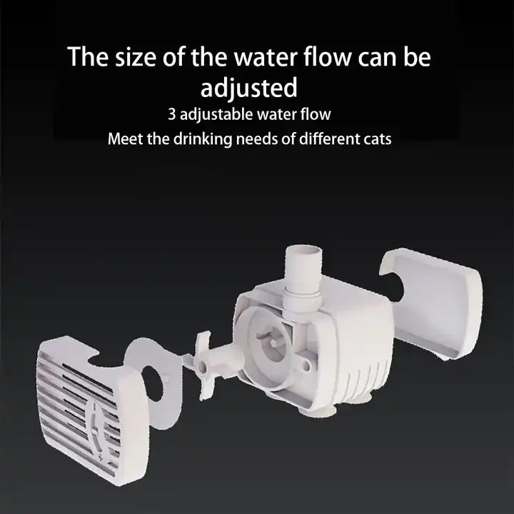 Automatic Gravity Pet Automatic Transparent Visual Fountain for Cats Smart Induction - Pet Accessories