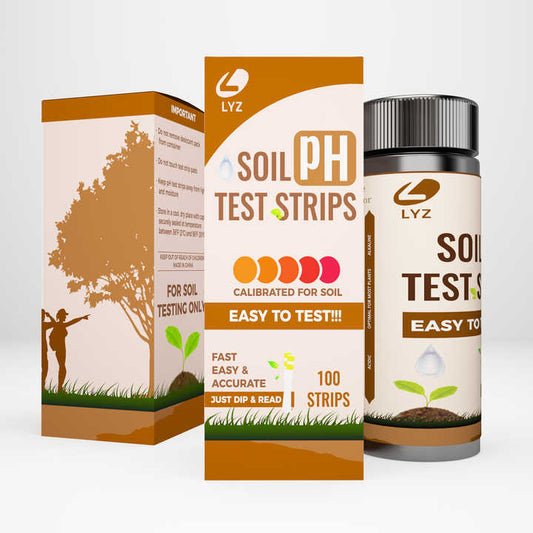 Soil Test Strips Soil pH Test Kit