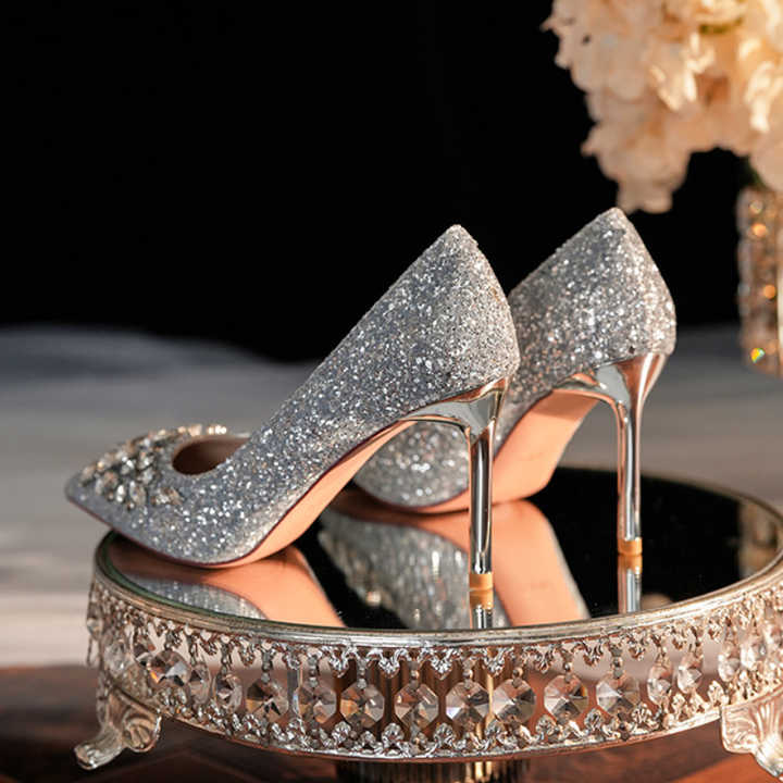 Women's high heel office heel