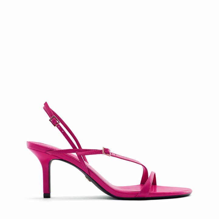 Sexy women's heels with narrow straps