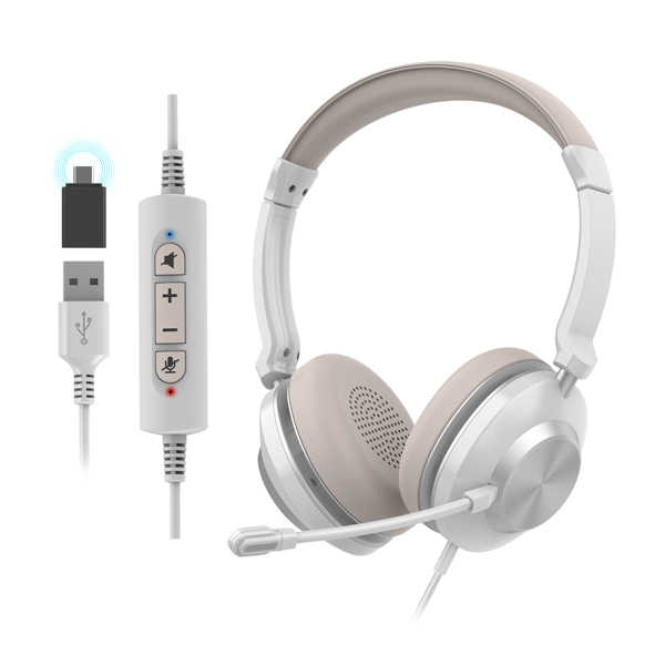 wired computer headset