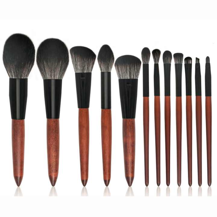 Wooden brush set