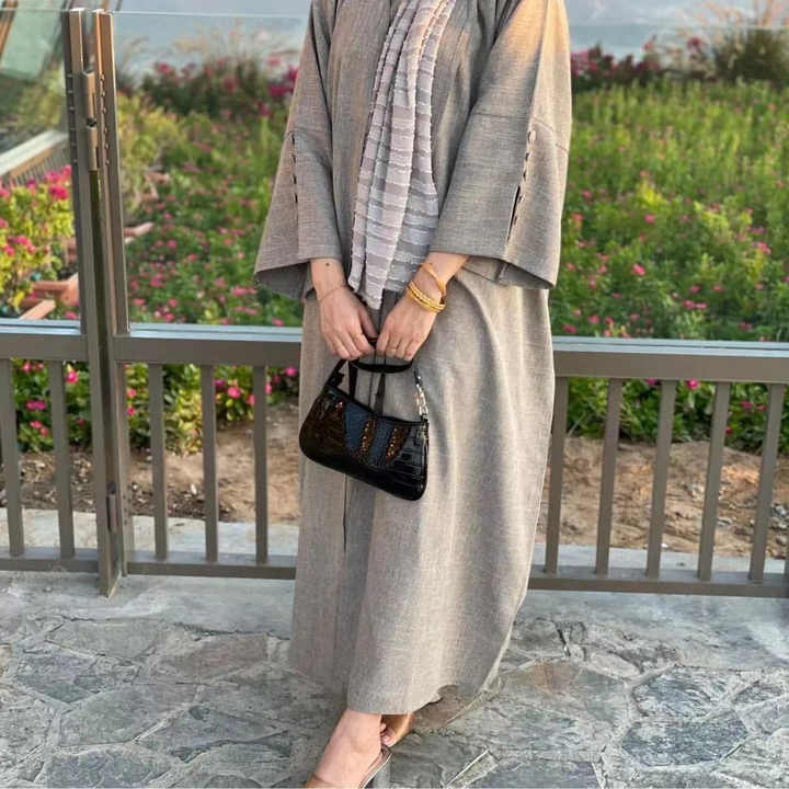 عبايةملونة كيمونو