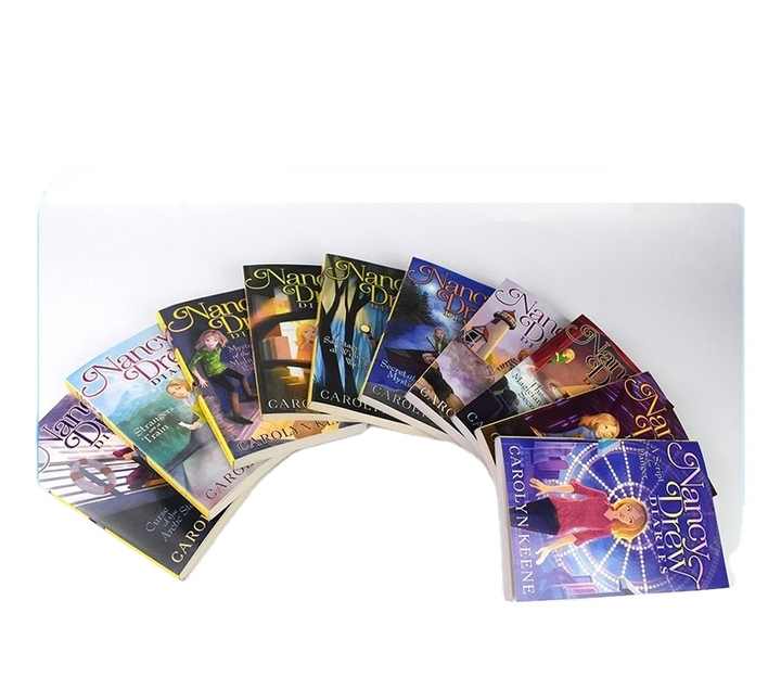 وصلت حديثًا 10 قطع/مجموعة من كتاب رواية مذكرات نانسي درو من مجموعة Supersleuth New Arrival 10 Pcs/Set Nancy Drew Diaries Supersleuth Collection Book