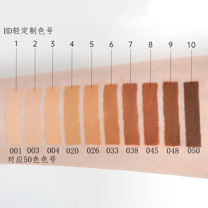 Black skin foundation, matte foundation that supports full-coverage foundation makeup.