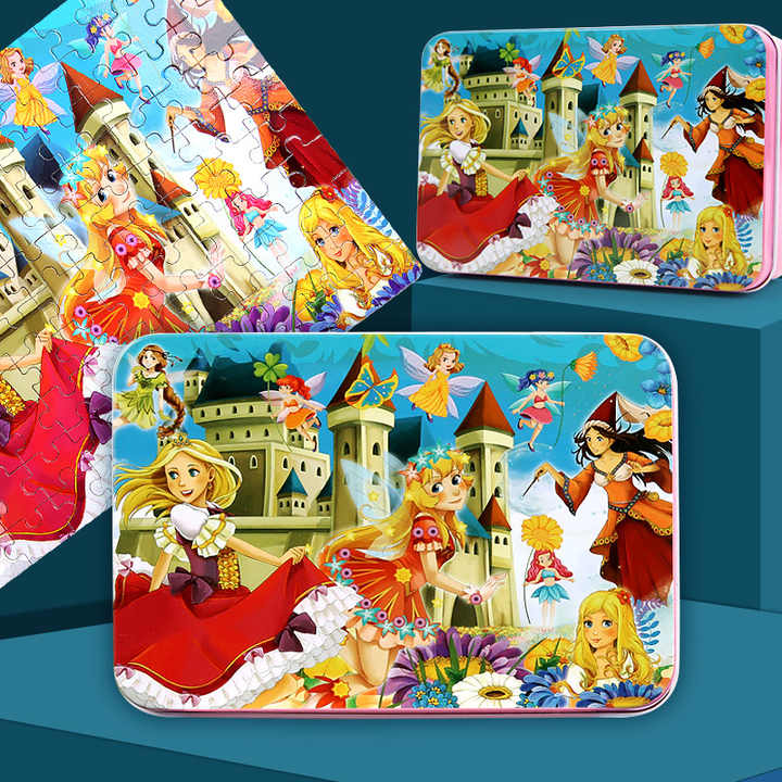 Kid Education Toys Iron Box Cartoon-Educational Toys for Kids