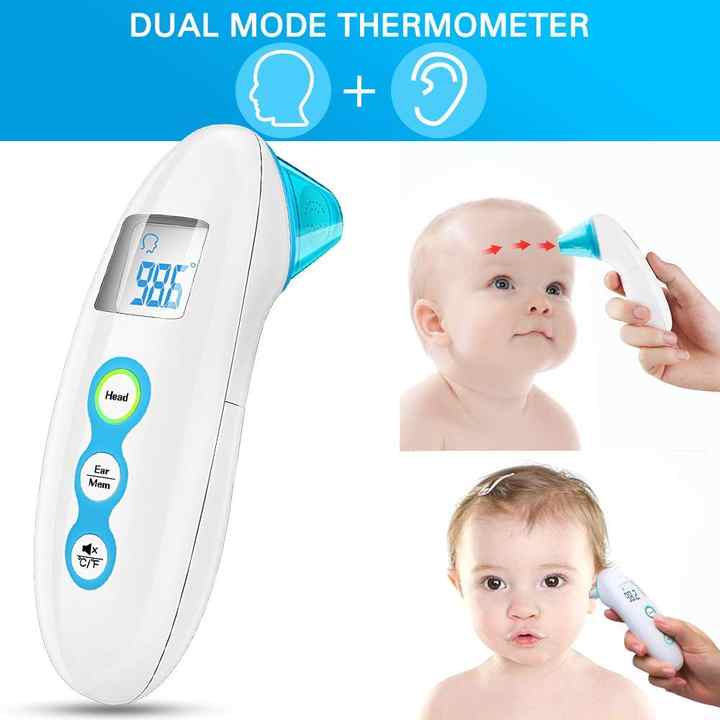 مقياس حرارة بالأشعة تحت الحمراء -infrared thermometer