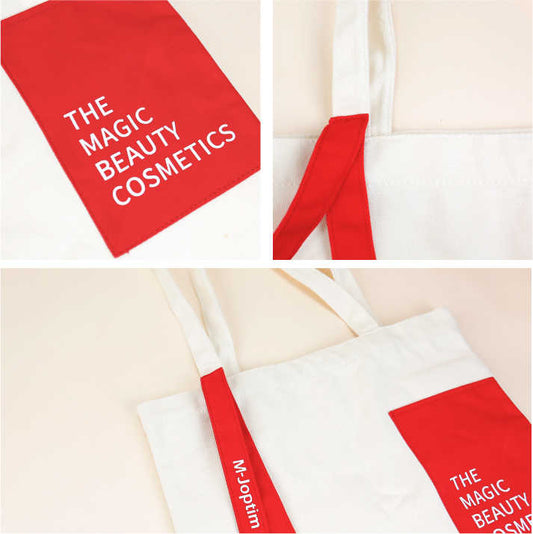 حقيبة يد نسائية مصنوعة من القماش و الجلد - Ladies Women Handbag Custom Printed