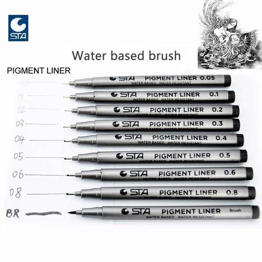 Wear-Resistant Calligraphy Pens Hand Letter Marker Pens Pack