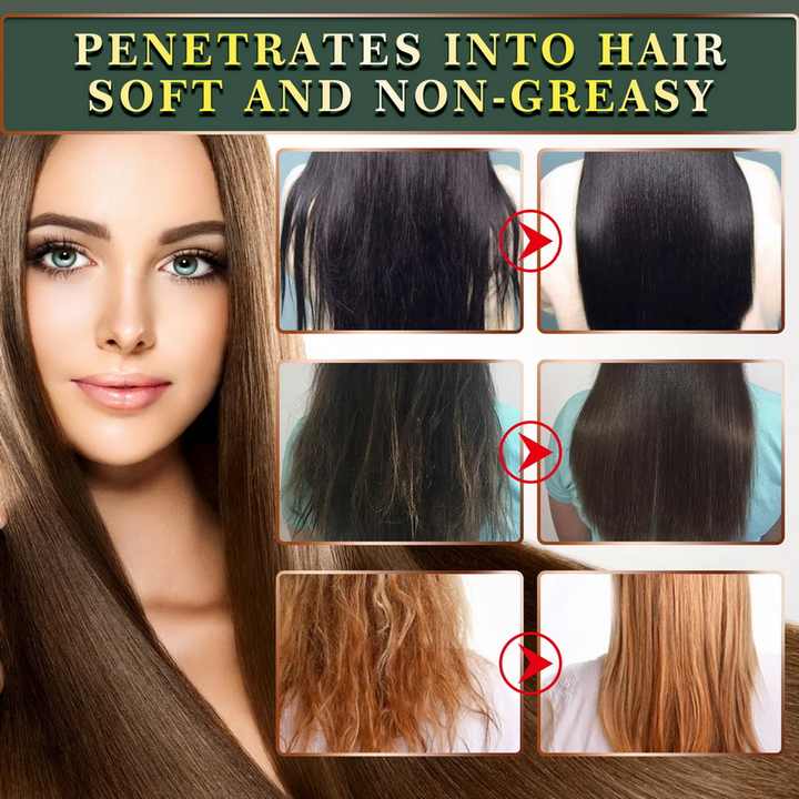 Natural hair growth oil