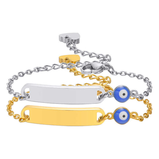 Children's accessories gold plated bracelet for children