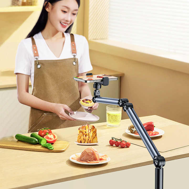 Feixiang Factory, L58 Floor Stand for Phone and Tablet, Lazy Bed/Sofa Stand.