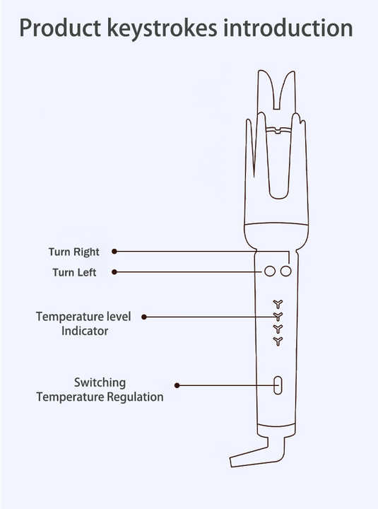 مكواة تجعيد اجهزه  الشعر